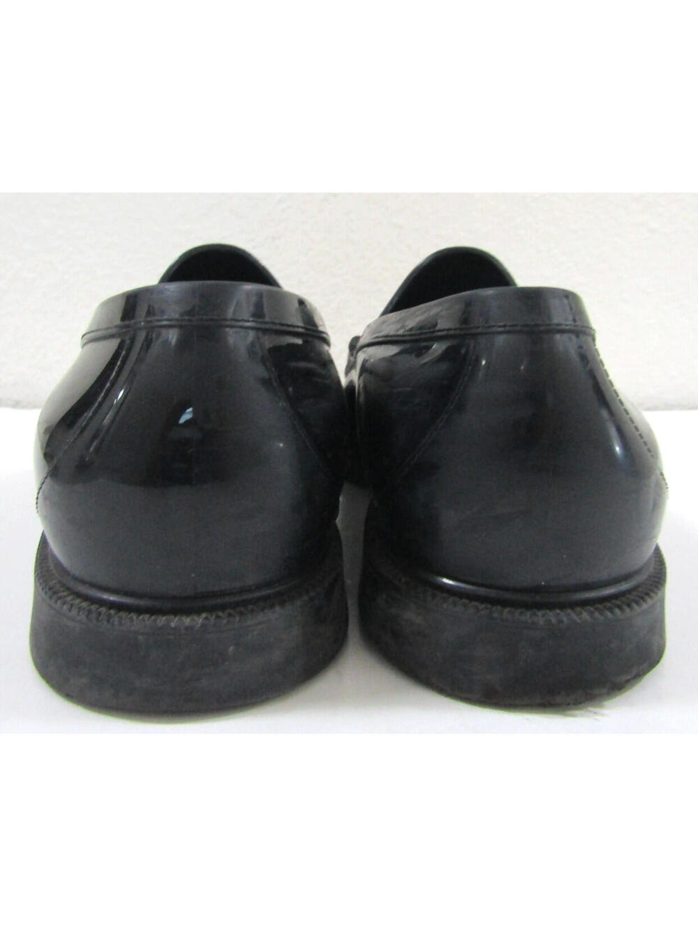 Gucci Rubber Black Loafers Silver Horsebit Gucci Size 10 US Size 10  1/2 - Picture 5 of 12
